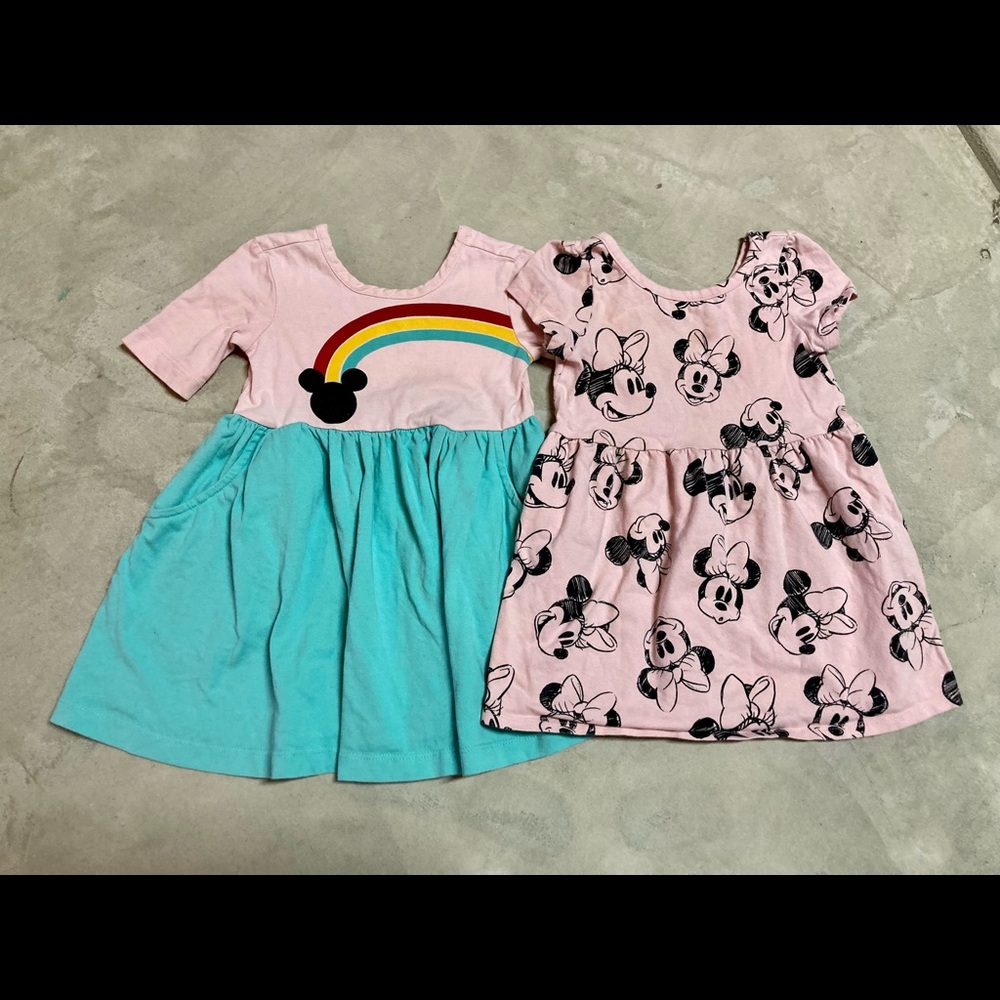Minnie Mouse toddler dress bundle